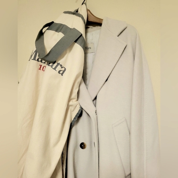 Authentic Maxmara madame 101801 coat sz 2 - Picture 5 of 12